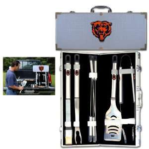  Chicago Bears Nfl 8Pc Bbq Tools Set: Sports & Outdoors
