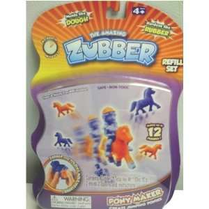    Pony Maker The Amazing Zubber Refill Play Set: Toys & Games