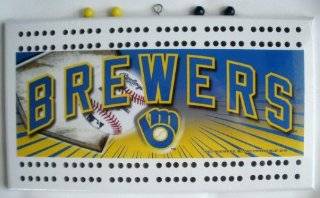   Milwaukee Brewers Cribbage Board
