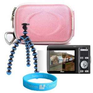  Nylon Camera Case for Panasonic Lumix in Nylon Pink DMC 