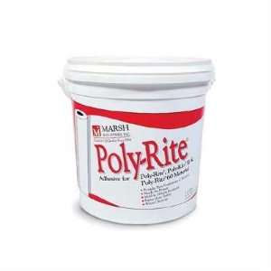  Poly Rite Adhesive Amount (4) 1 Gallon Units Office 