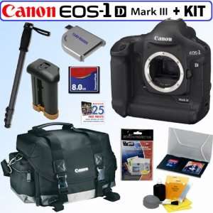  Canon EOS 1D Mark III 10.1MP Digital SLR Camera and 4GB 