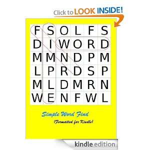 Simple Word Find K. Lenart  Kindle Store