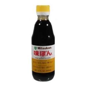 Mitsukan, Sauce Soy Ajipon, 12 Ounce (6 Pack):  Grocery 