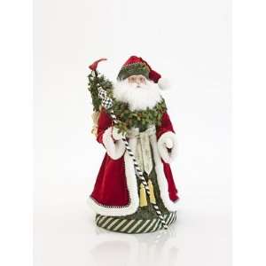  MacKenzie Childs Santa Figurine: Home & Kitchen