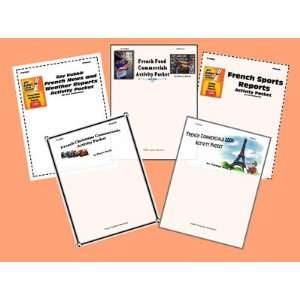 Spy Rabbit Commercials & Clips French DVD Set of 5 Activity Packets
