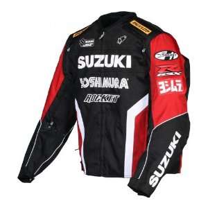   Suzuki Textile Jacket   Black/Gun Metal/Silver   3XL Automotive