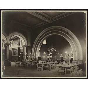   Womens reading room,Carnegie Library,Music Hall,c1900