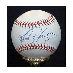  Andres Galarraga Autographed Baseball   Autographed 