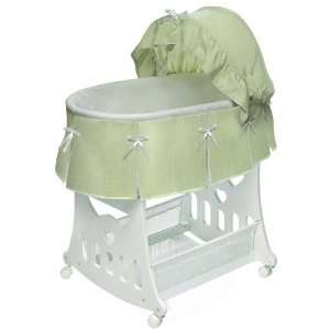   Convertible Bassinet & Cradle w/Toybox Base by Badger Basket: Baby