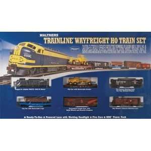  Walthers Trainline HO Scale Wayfreight Diesel Train Set w 