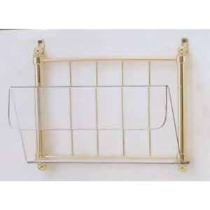   Chrome Living Room Wall Mounted Magazine Rack from the Living Room Col