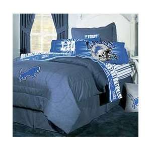  NFL Detroit Lions Football   Denim Bedding Comforter 