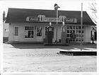 RARE KKK Gas Station Photo 1920s Bath NY Socony Sunoco  