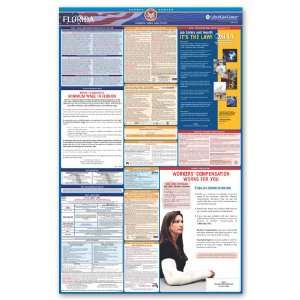  Florida State and Federal Labor Law Poster: Office 