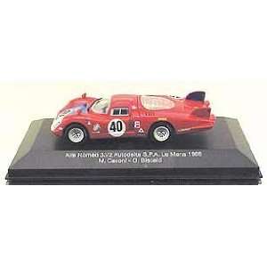   Model 1 43 1968 Alfa Romeo 33.2 LeMans Casoni Biscaldi: Toys & Games