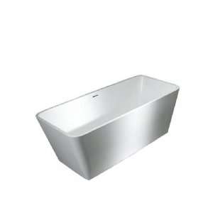  Aqua Brass B0003 26 x 57 1/8 x 21 1/2 Bathtub