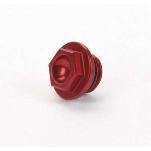    Works Connection Oil Filler Plug   Red XF34 3324: Automotive