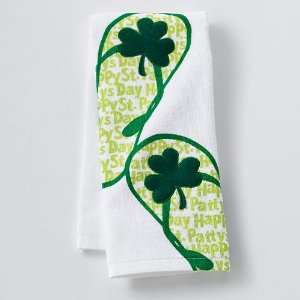  St. Patricks Day Flip Flop Kitchen Towel