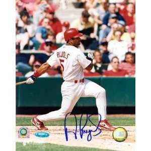  Albert Pujols St. Louis Cardinals 16x20 Autographed 