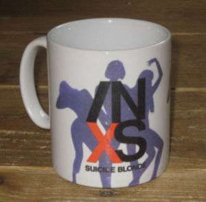 INXS Michael Hutchence Suicide Blonde Advertising MUG  