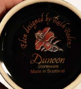 Ruth Boden Dunoon EDEN Orange Tiger Lily Mug Scotland  