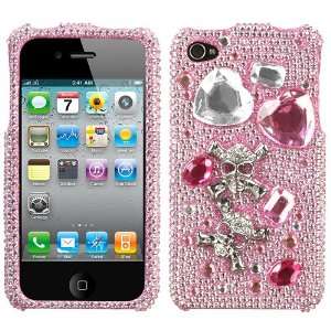 Regular 3D Diamante Protector Covers for Apple iPhone 4 (AT&T), Apple 