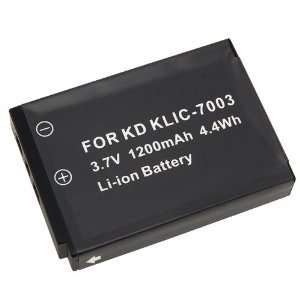  3HR 1200MAH BATTERY FOR KODAK V803 V1003 KLIIC 7003 