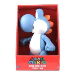  Super Mario Brothers 10 Blue Yoshi PVC/Vinyl Figure: Toys 
