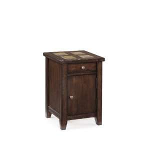  Magnussen Allister Wood Square Accent Table