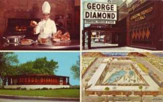 GEORGE DIAMOND STEAK HOUSE PALM SPRINGS ANTIOCH CHICAGO  
