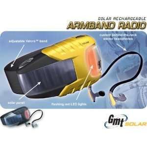  SOLAR POWERED Armband AM/FM Radio: Sports & Outdoors