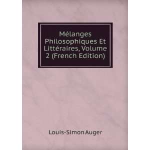   , Volume 2 (French Edition) Louis Gabriel Ambroise Bonald Books