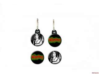 Lily Munster Lilly Munster vampire The Munsters zipper pulls w 