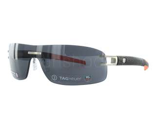 NEW Tag Heuer L Type LW 0452 126 Calfskin Black / Grey Lens Sunglasses 