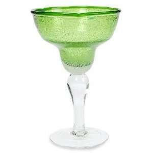 Global Amici Provance Green Margarita Glass  Kitchen 
