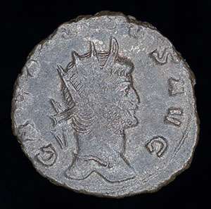Roman Silver Billon coin GALLIENUS 253 AD Ex Normanby  