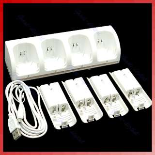 Battery Charger And Station For Wii Remote Controller  