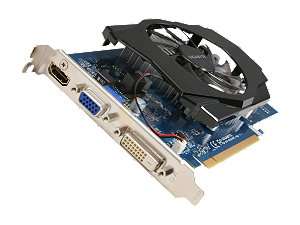 GIGABYTE GV R657OC 1GI Radeon HD 6570 1GB 128 bit DDR3 PCI Express 2.1 