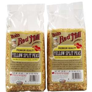 Bobs Red Mill Yellow Split Peas Beans: Grocery & Gourmet Food