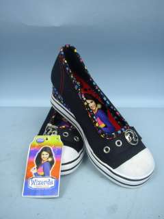 Wizards of Waverly Place Wedge Sneakers   Size 8  