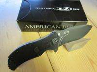 Zero Tolerance 0350 Custom Death Awaits Black G10 Assisted Knife ZT 