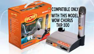   FOR WOW TKR 300 MAGIC SING MICROPHONE TAGALOG 1 OVER 900 SONGS  