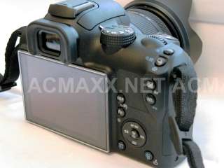 Samsung NX10 with ACMAXX LCD protector Top view