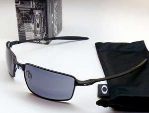   PICS Authentic NEW Oakley Square Wire MPH Sunglasses Matte Black/Grey