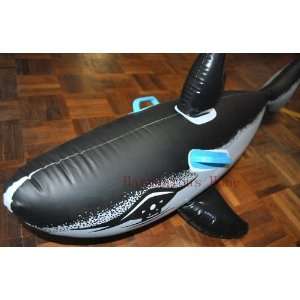  54 ride on inflatable shark splash and swim with 