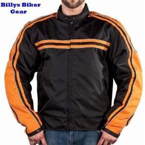 Armored Racing Jacket with removable Armor, Motorcycle Jackets are 