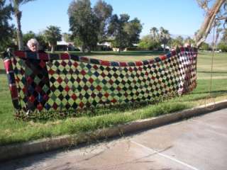 Antique traditional Uzbekistan Yurt decoration 9.5 ft  