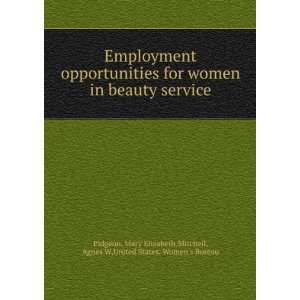  Employment opportunities for women in beauty service 