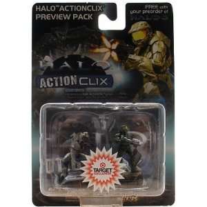   ActionClix Master Chief & Arbiter Figure Preview Pack Toys & Games